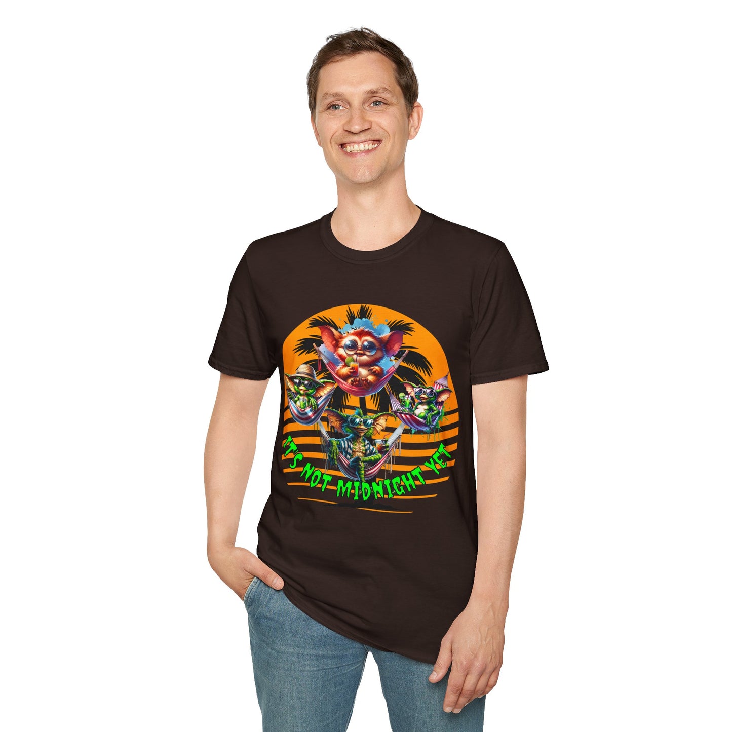 Summerween It's Not Midnight Yet Unisex Soft Style T-Shirt