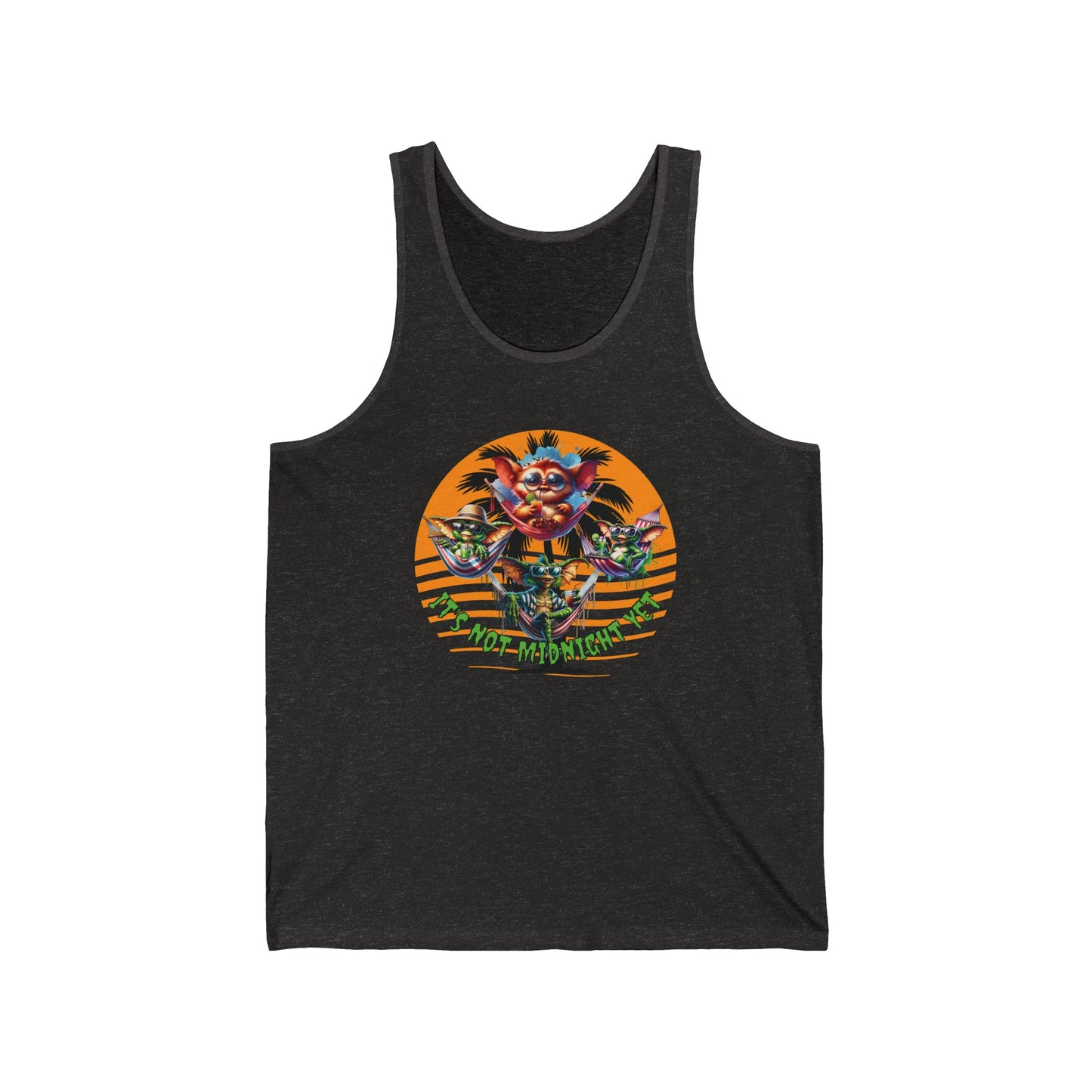 Summerween It's Not Midnight Yet Unisex Jersey Tank Top