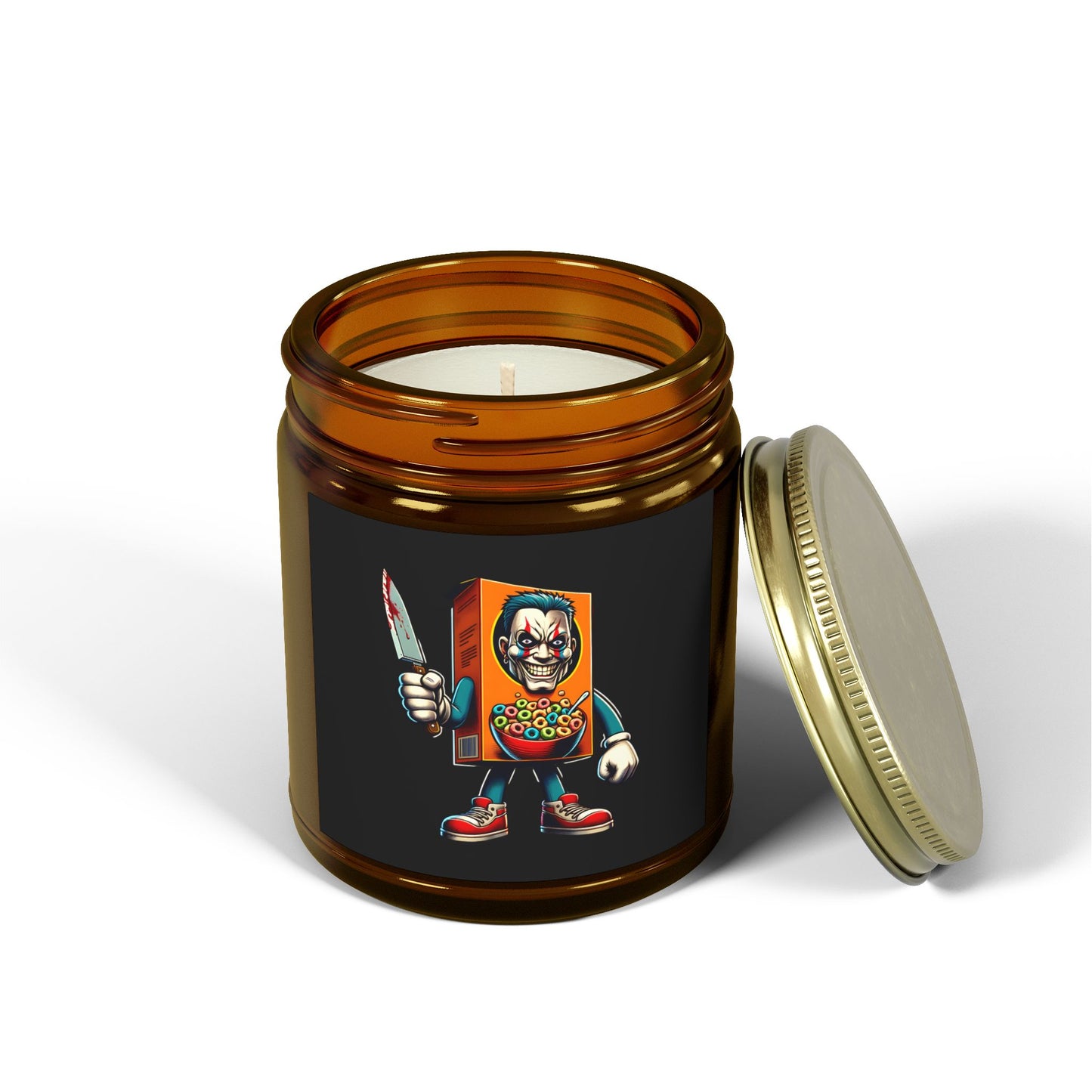 Scented Candle - Cereal Killer Character Design (4oz, 9oz)