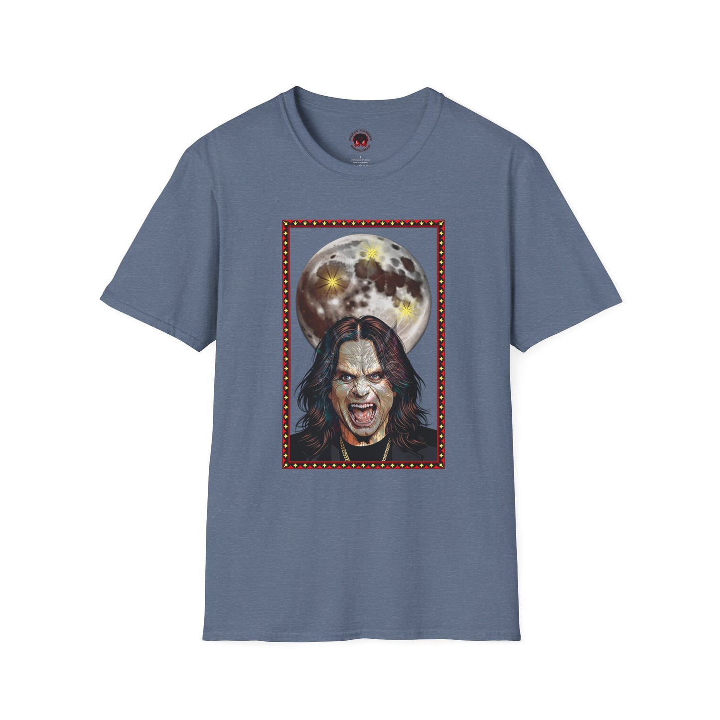 Ozzy Bark At The Moon Unisex T-Shirt - Werewolf Design