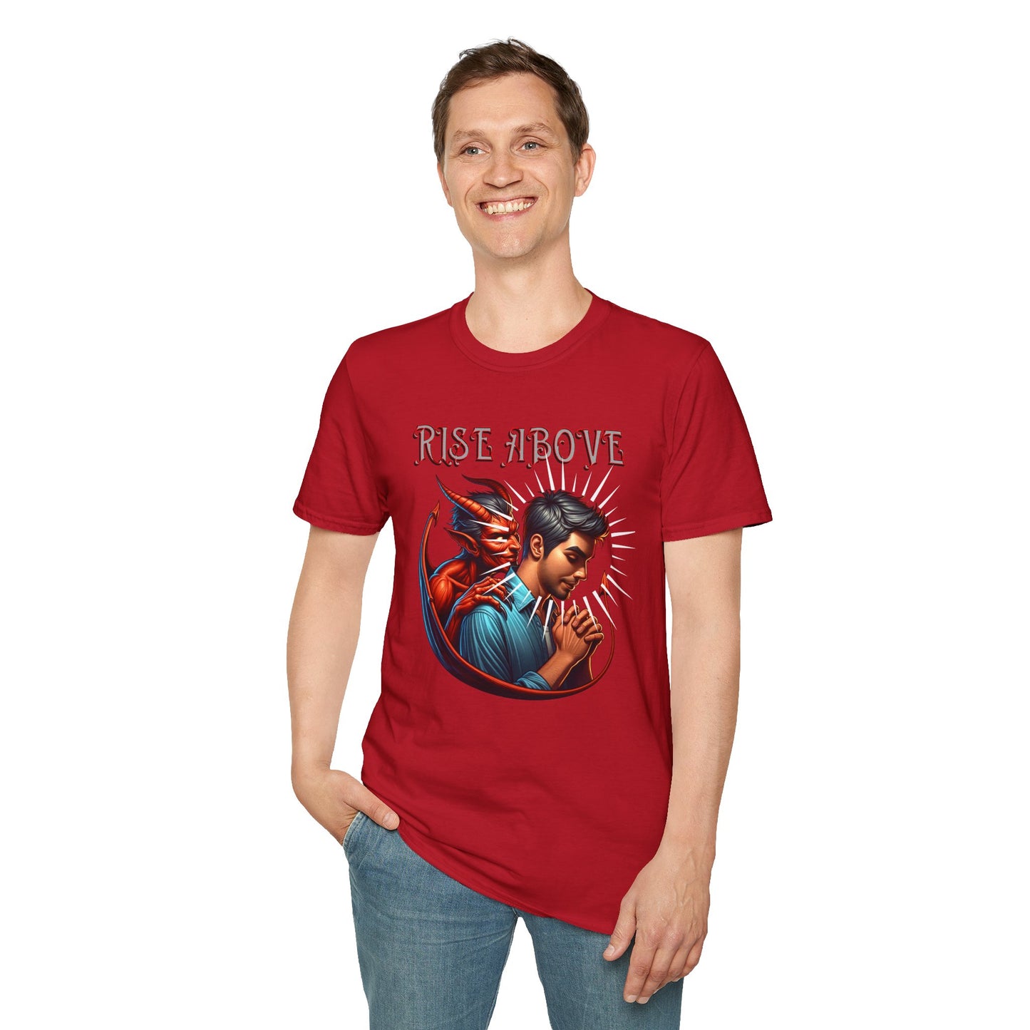 Devil Whisper Rise Above Unisex T-Shirt