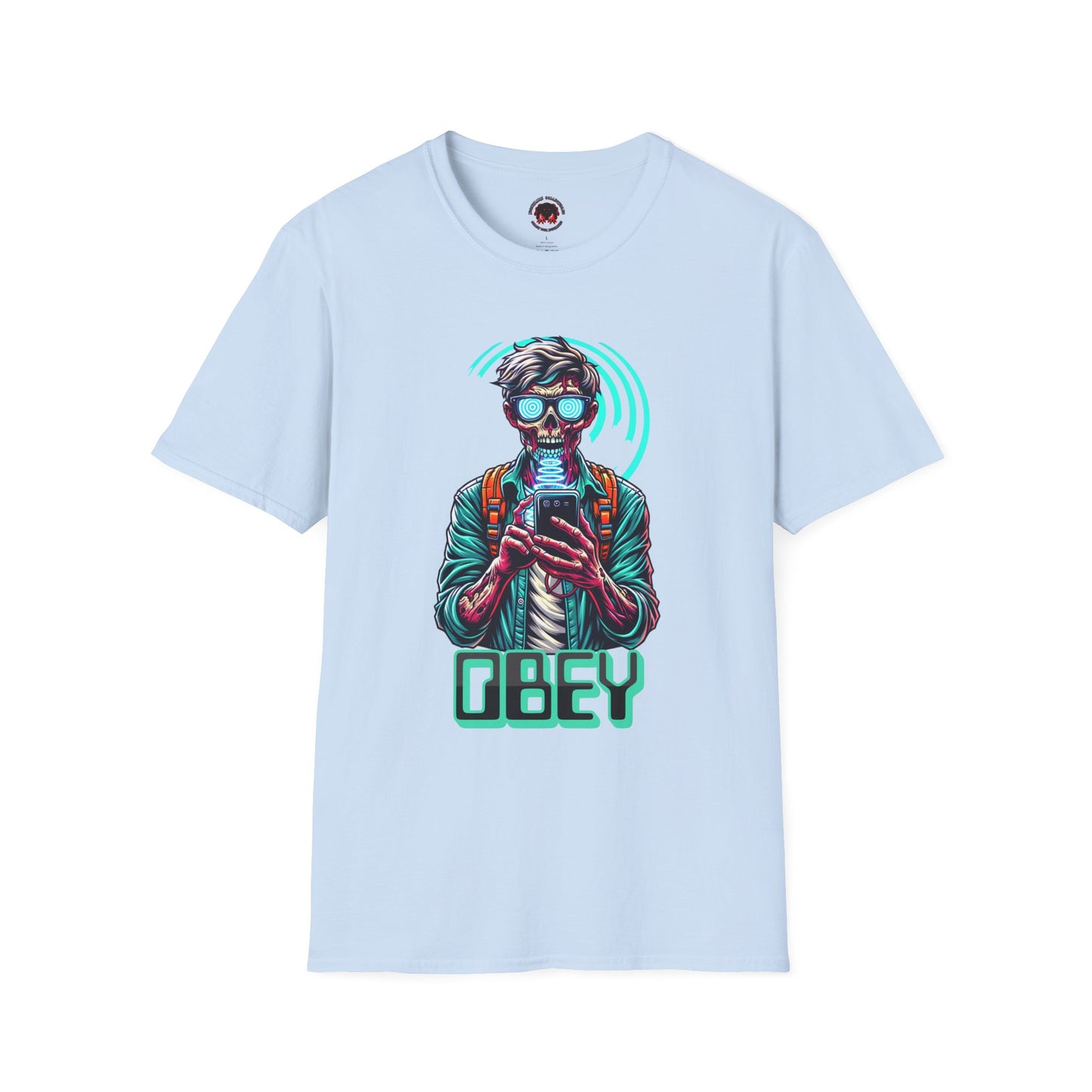 Brain Washing "Obey" Cell Phone Design - Unisex T-Shirt