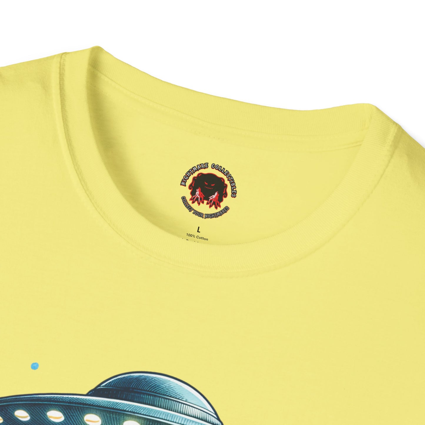 Summerween UFO Beach Day Unisex Soft style T-Shirt