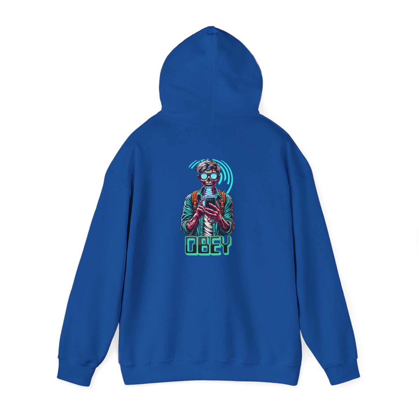 Sci Fi Brain Washing They Live Inspired Design Heavy Blend Hoodie
