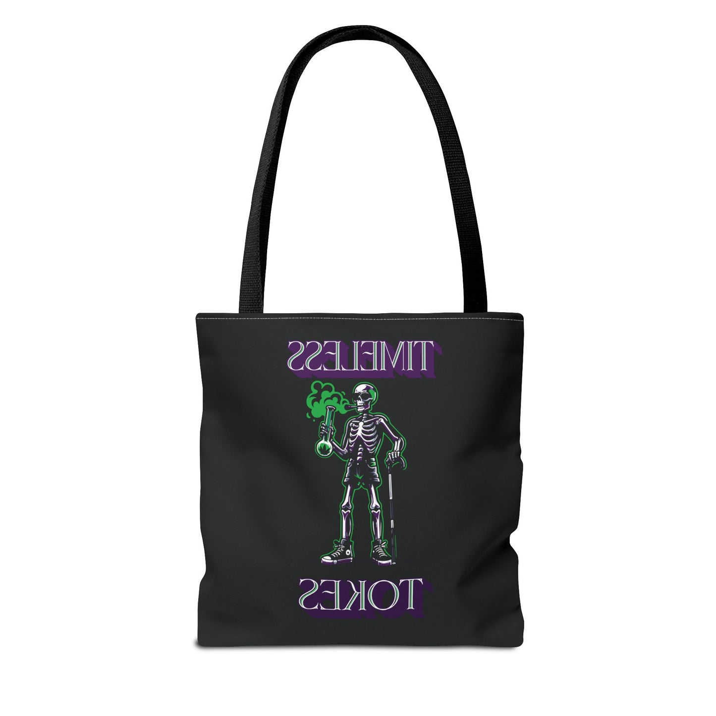 Tote Bag - Timeless Tokes Skeleton Weed Lover Design