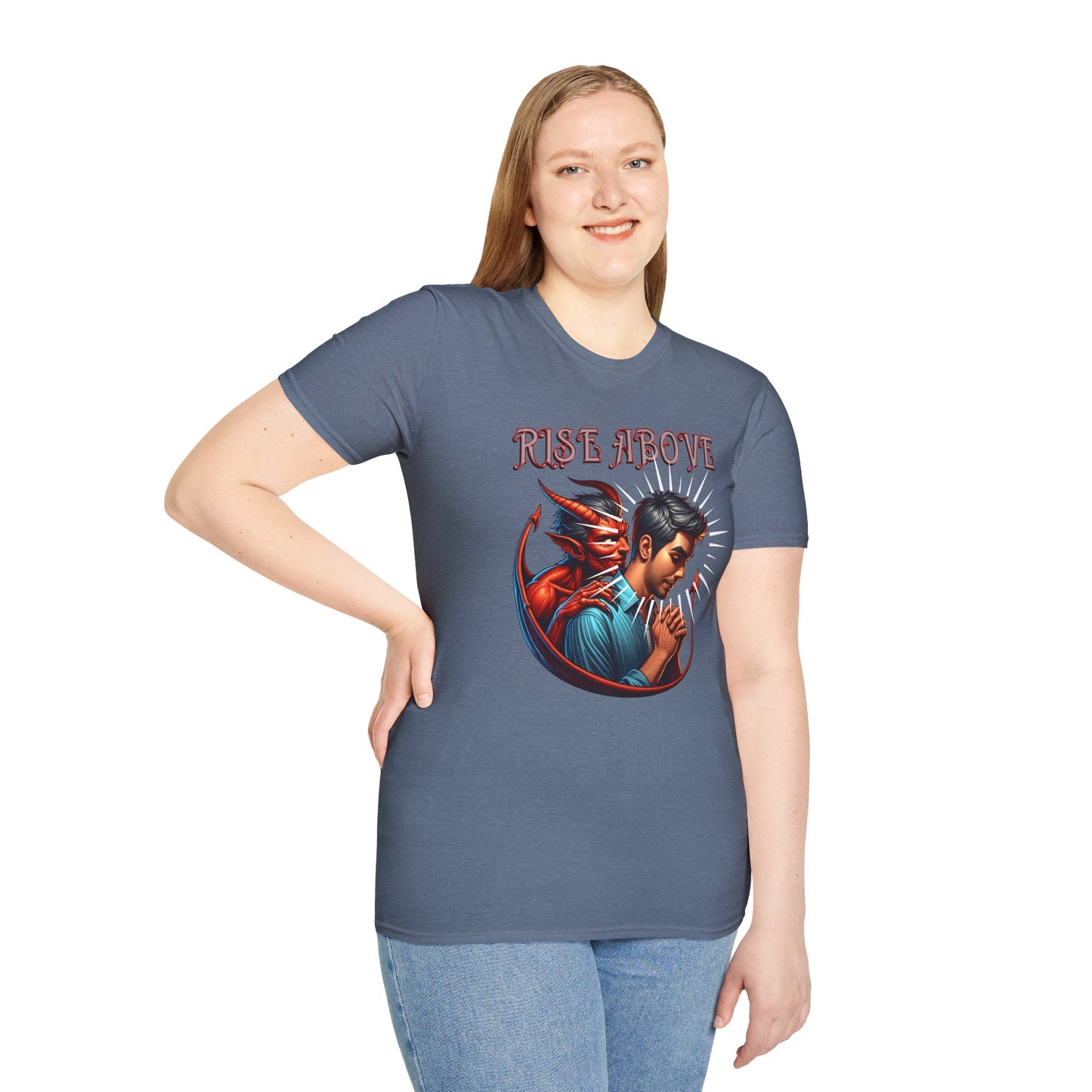 Devil Whisper Rise Above Unisex T-Shirt