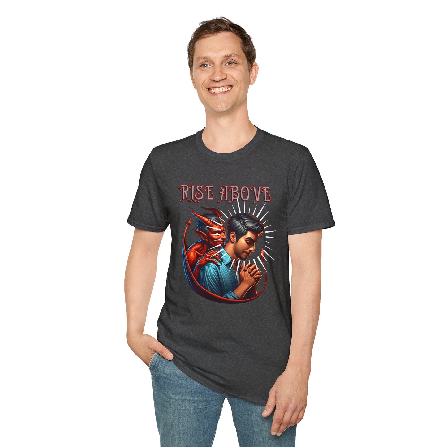 Devil Whisper Rise Above Unisex T-Shirt