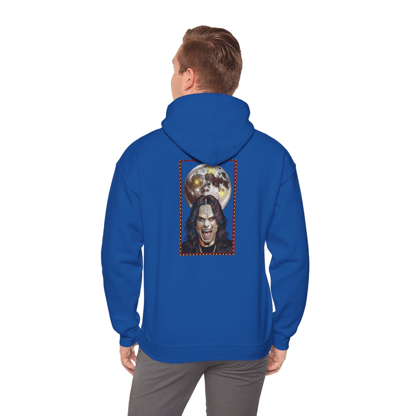 Ozzy Bark At The Moon Hoodie - Heavy Blend™ Hoodie