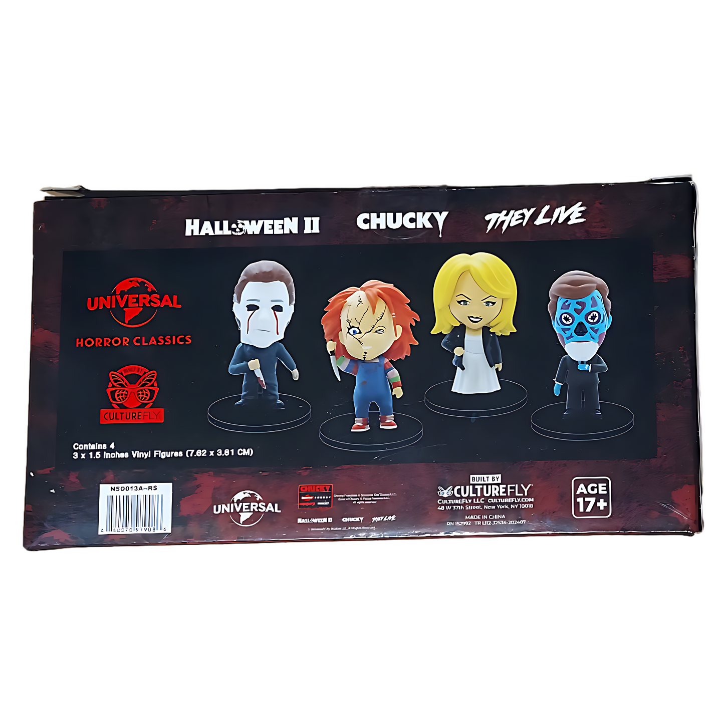 Culturefly Universal Horror Classics Set of 4 Mini Figures