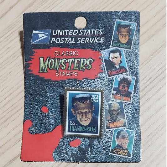1997 USPS Universal Monsters Frankenstein's Monster Stamp Pin