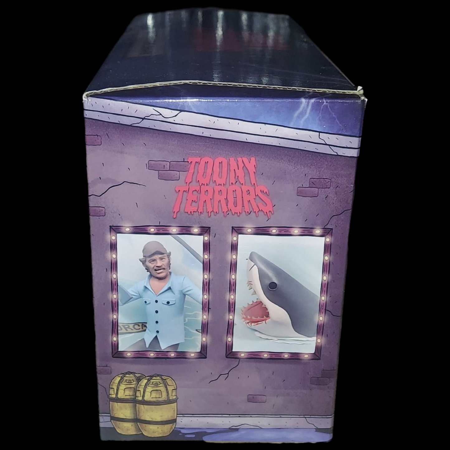 Neca Tiny Terrors Jaws Quint Vs Shark Action Figure Set