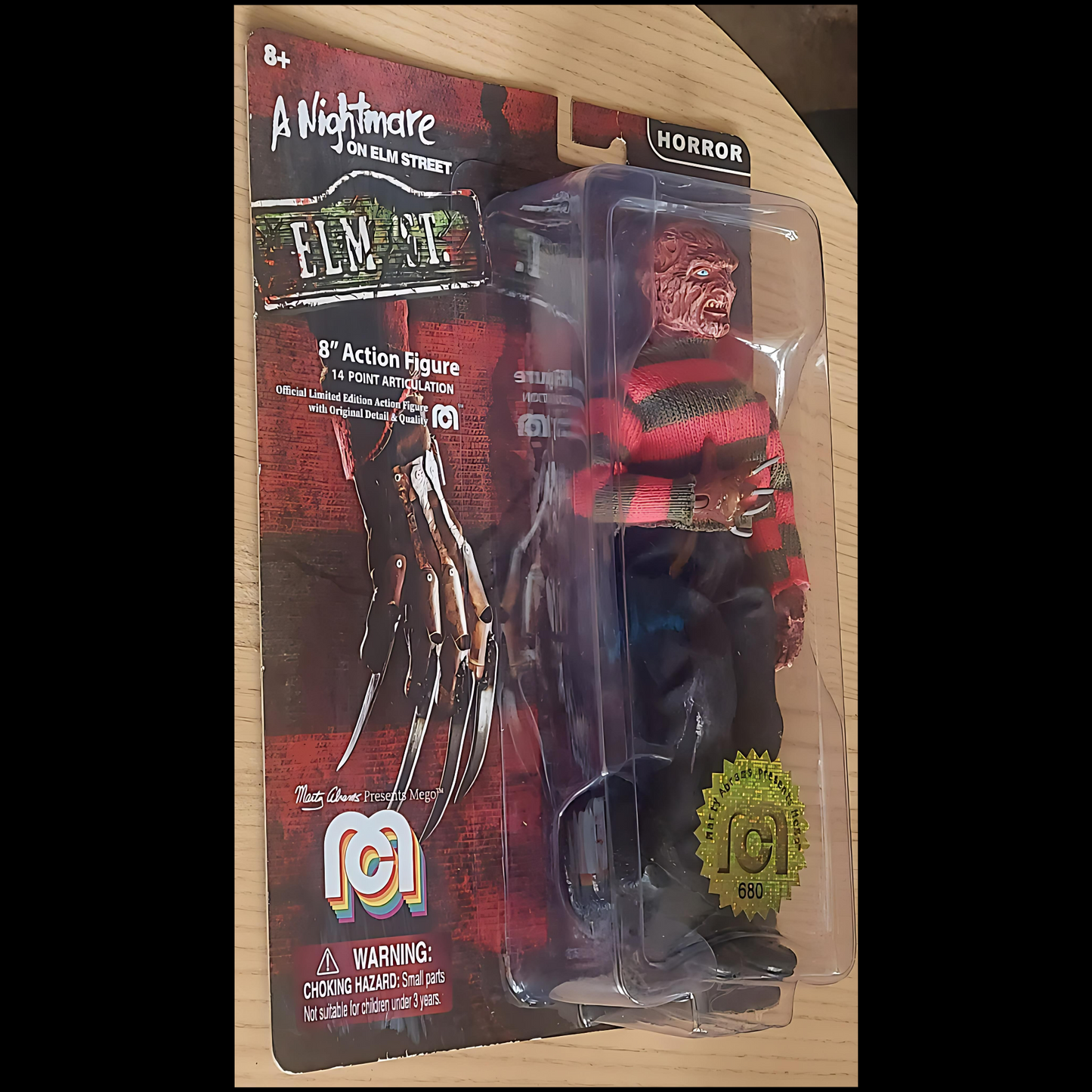Mego 8" Freddy Krueger Action Figure