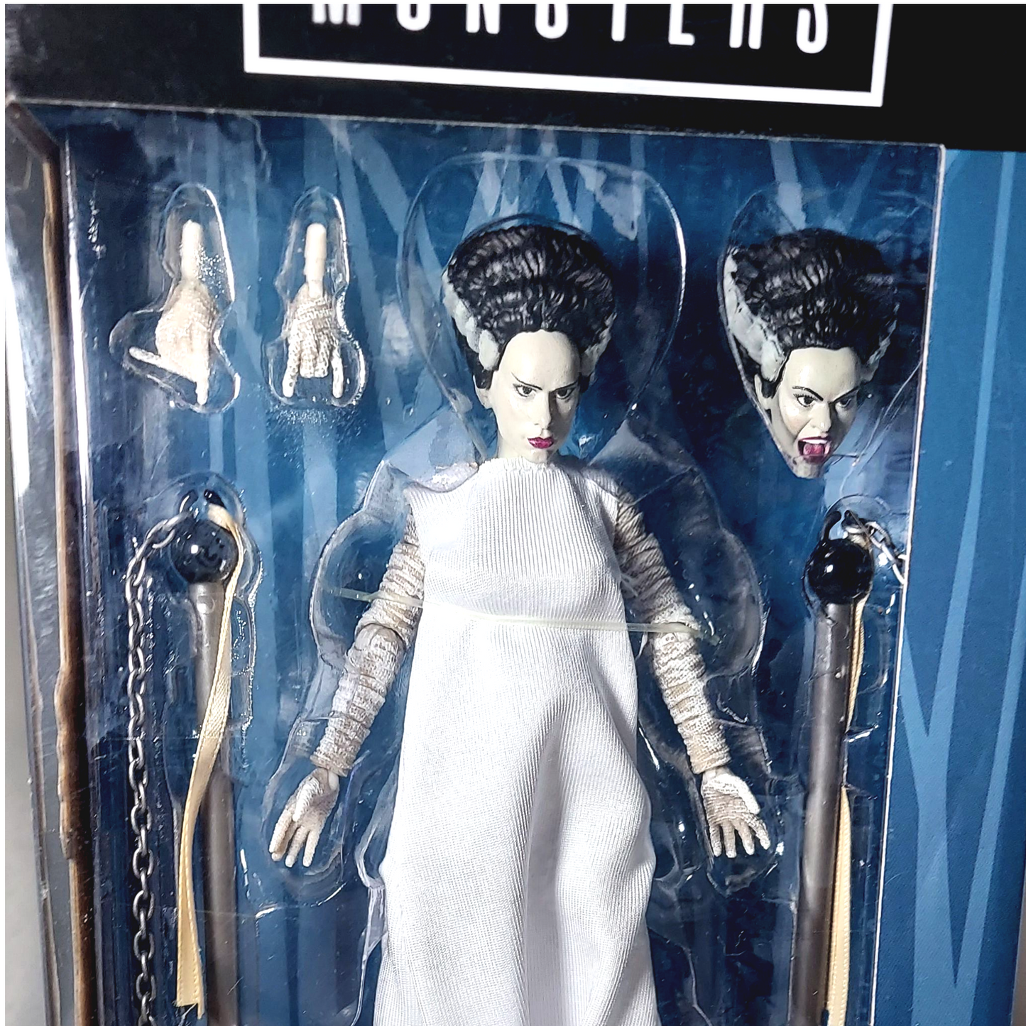 Universal Monsters Jada Toys Bride Of Frankenstein Action Horror Figure Brand New In Box