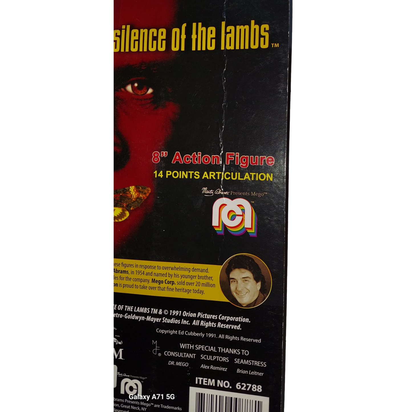 Mego Silence Of The Lambs Hannibal Lector Action Figure 8"