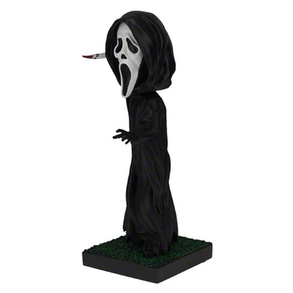 Royal Bobbles Ghost Face Scream Stab On Grass Bobblehead