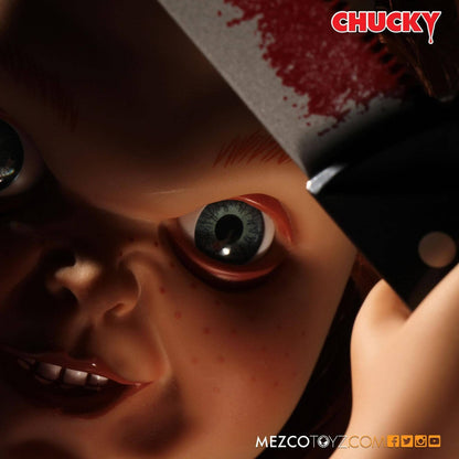 Mezco Child's Play 15" Good Guy Chucky Talking Action Figure