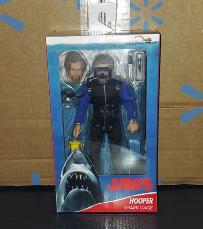 Neca Jaws Hooper Shark Cage 8"  Action Figure
