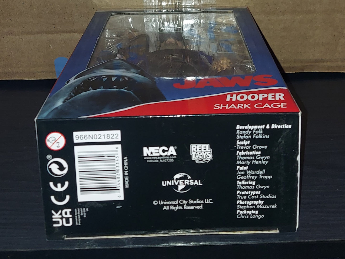 Neca Jaws Hooper Shark Cage 8"  Action Figure