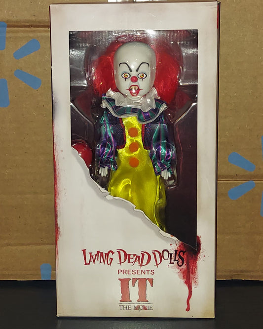 Mezco Living Dead Dolls IT Original Pennywise The Clown Figure