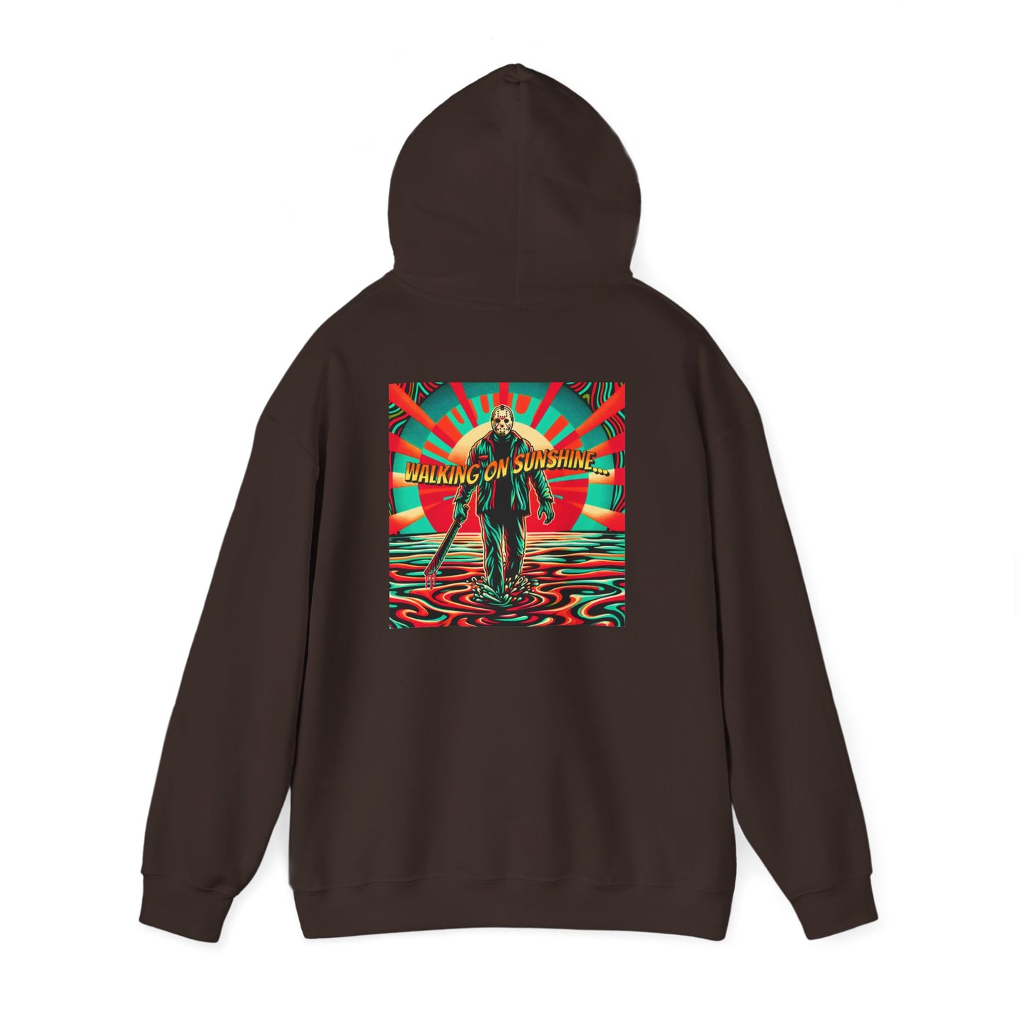 Jason Hoodie - Walking on Sunshine Retro Surfer Graphic Pullover