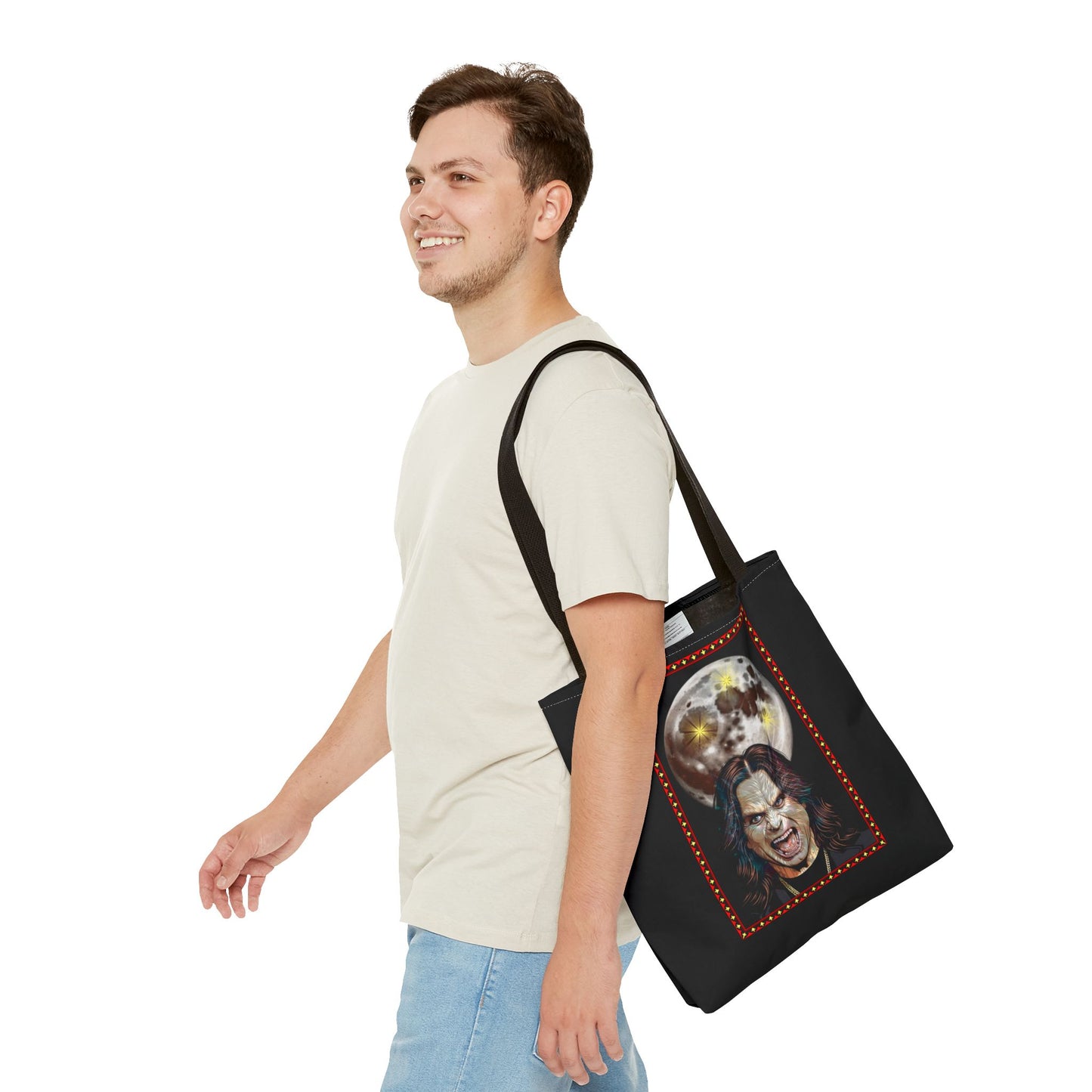 Ozzy Bark At The Moon Tote Bag