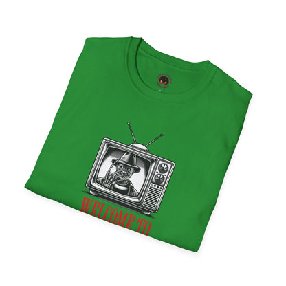 Welcome To 80's Horror B*tch! Unisex T-Shirt, Freddy Classic Quote Inspired