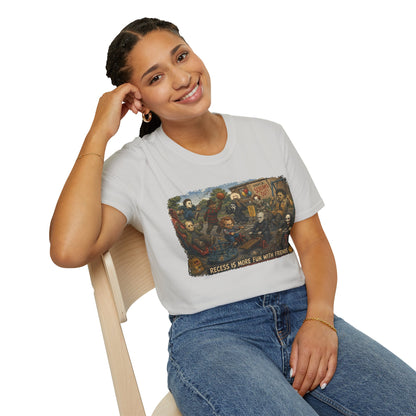 Horror Icons Recess T-Shirt — 'Screams Out' Horror Tee