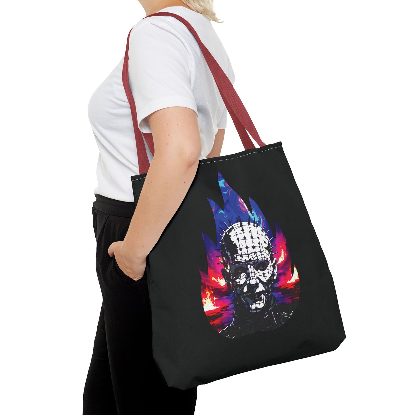 Tote Bag - Welcome To Hell Pinhead, 80's Horror Fun