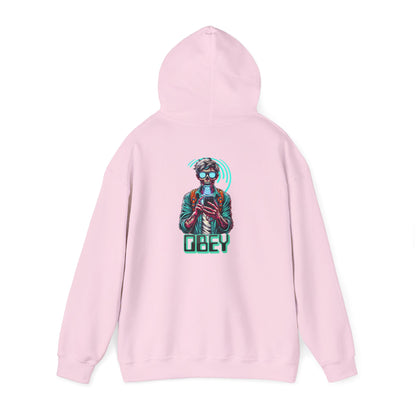 Sci Fi Brain Washing They Live Inspired Design Heavy Blend Hoodie