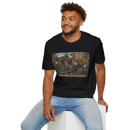 Horror Icons Recess T-Shirt — 'Screams Out' Horror Tee