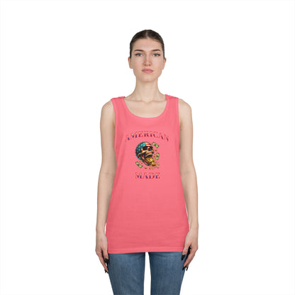 Tank Top - American Made Skull Money Design