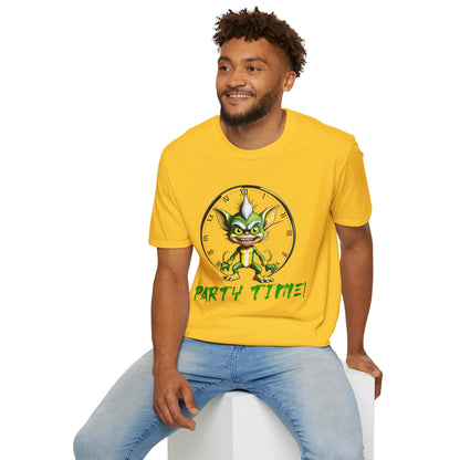 It's Party Time Gremlin Halloween Unisex Soft Style T Shirt