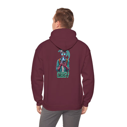 Sci Fi Brain Washing They Live Inspired Design Heavy Blend Hoodie