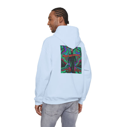 Psychedelic Road Trip Michael Hoodie – "Would Walk 500 Miles" Graphic Pullover