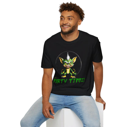 It's Party Time Gremlin Halloween Unisex Soft Style T Shirt