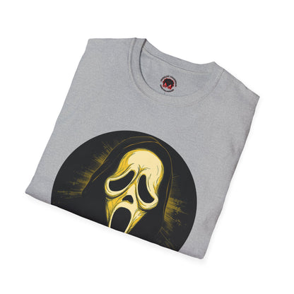 Scream Mask Graphic T-Shirt Ghostface Horror Tee
