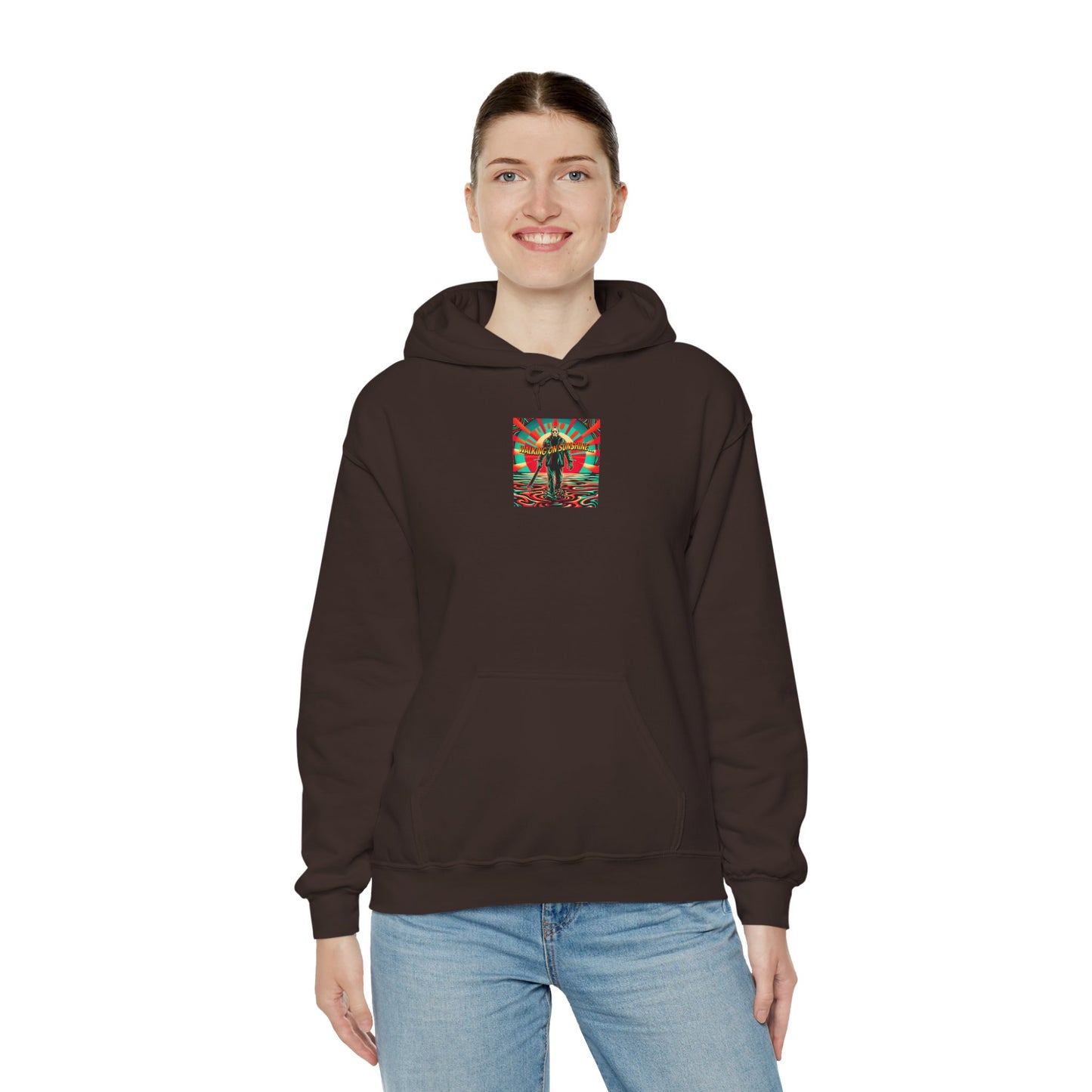 Jason Hoodie - Walking on Sunshine Retro Surfer Graphic Pullover