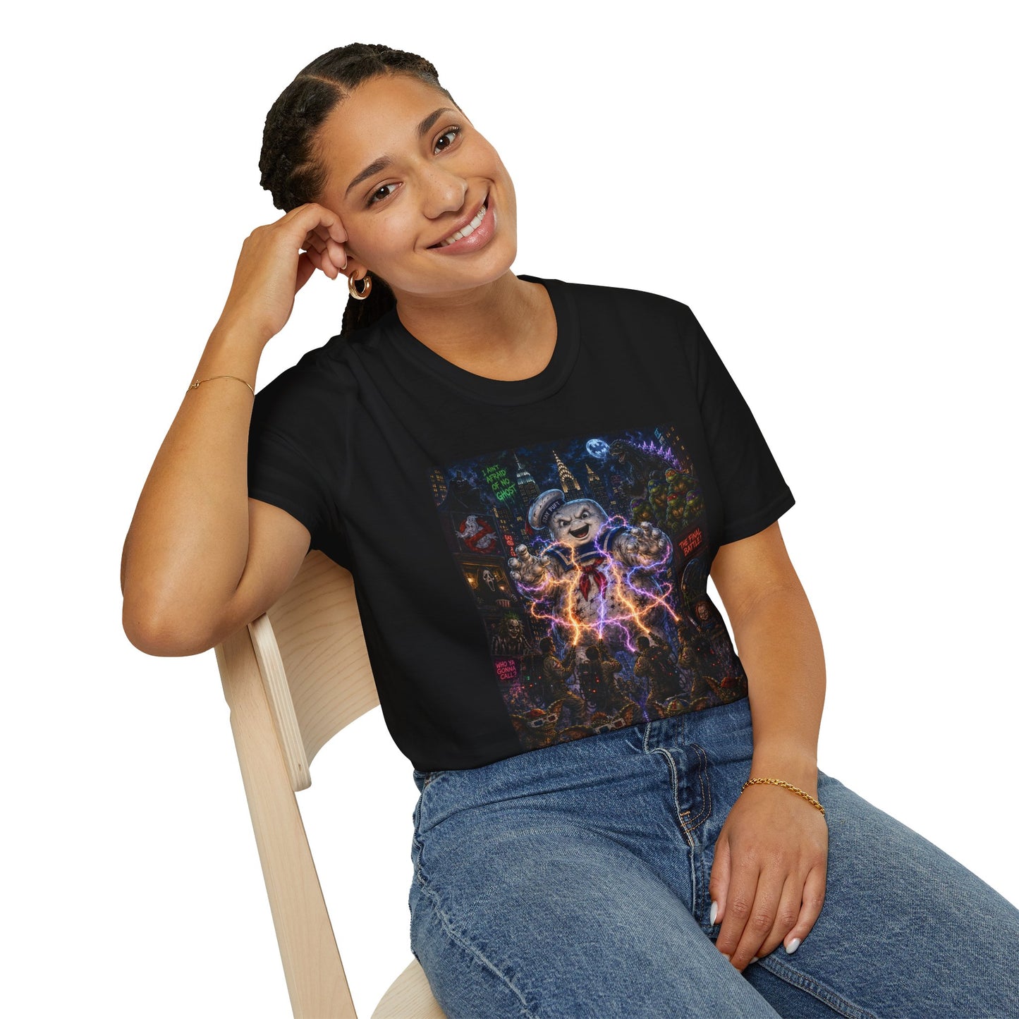 80's Retro Horror Movie T-Shirt — Parody Tee