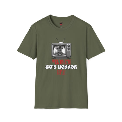 Welcome To 80's Horror B*tch! Unisex T-Shirt, Freddy Classic Quote Inspired