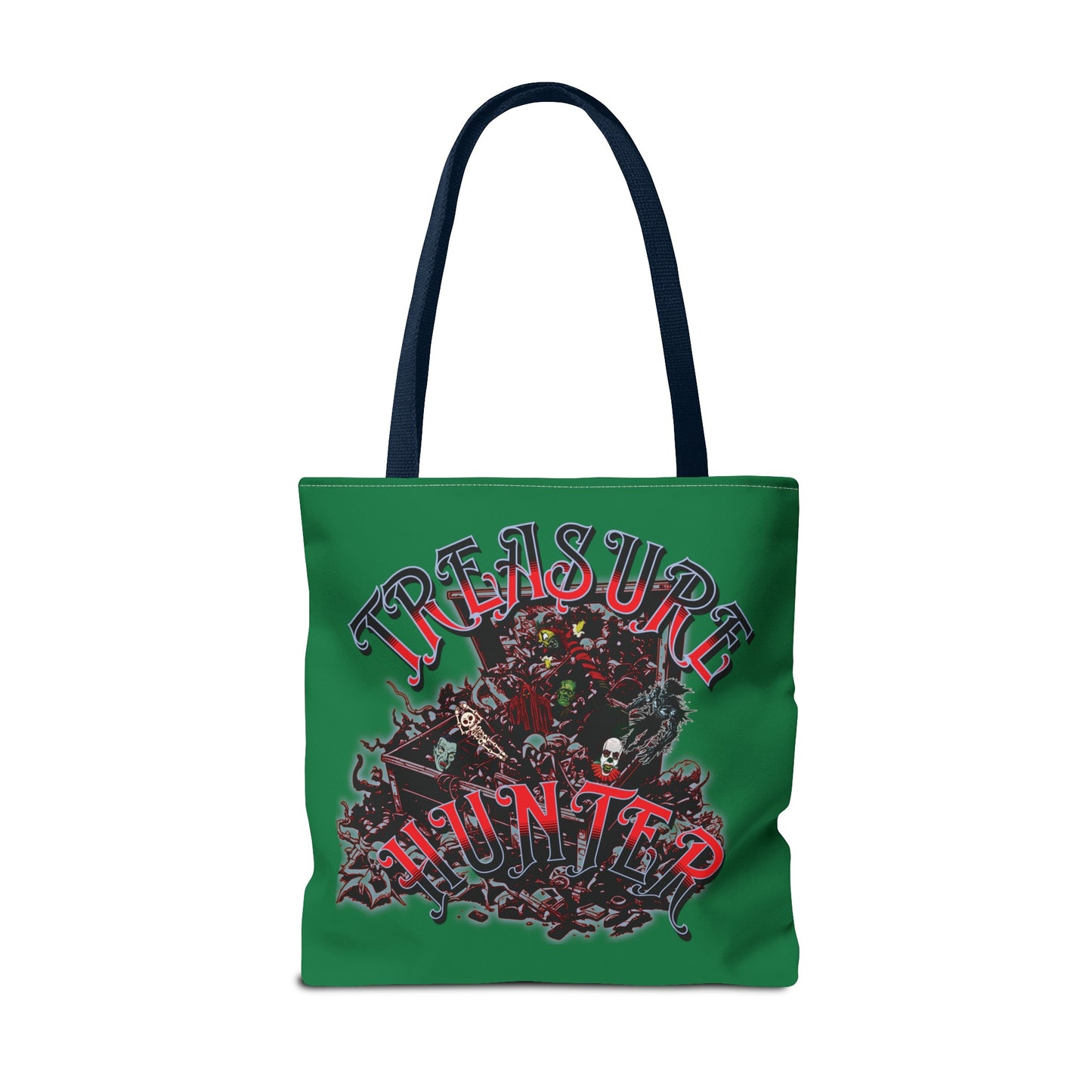 Treasure Hunter Monster Collector Horror Tote Bag (AOP) Collector Fun Convention