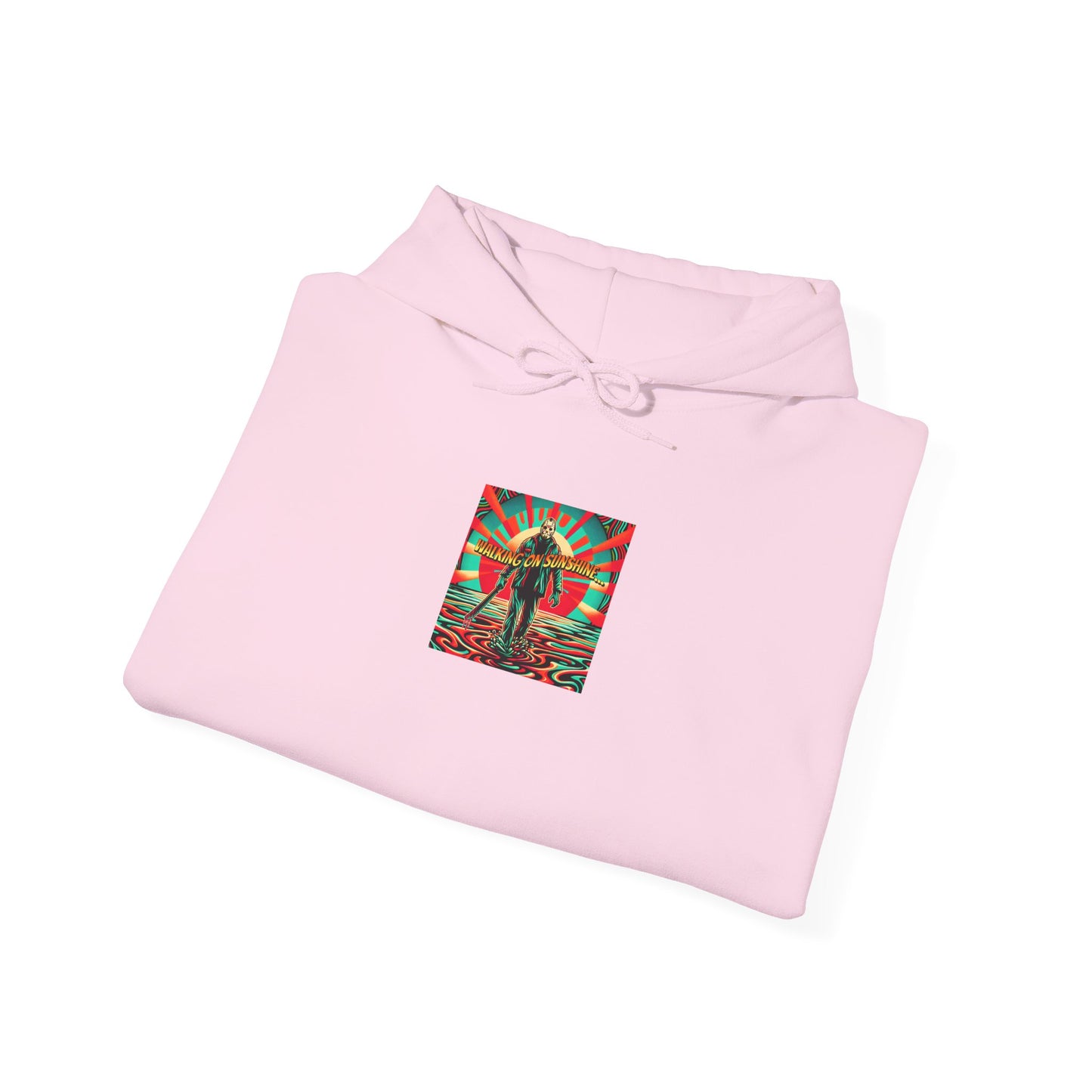 Jason Hoodie - Walking on Sunshine Retro Surfer Graphic Pullover
