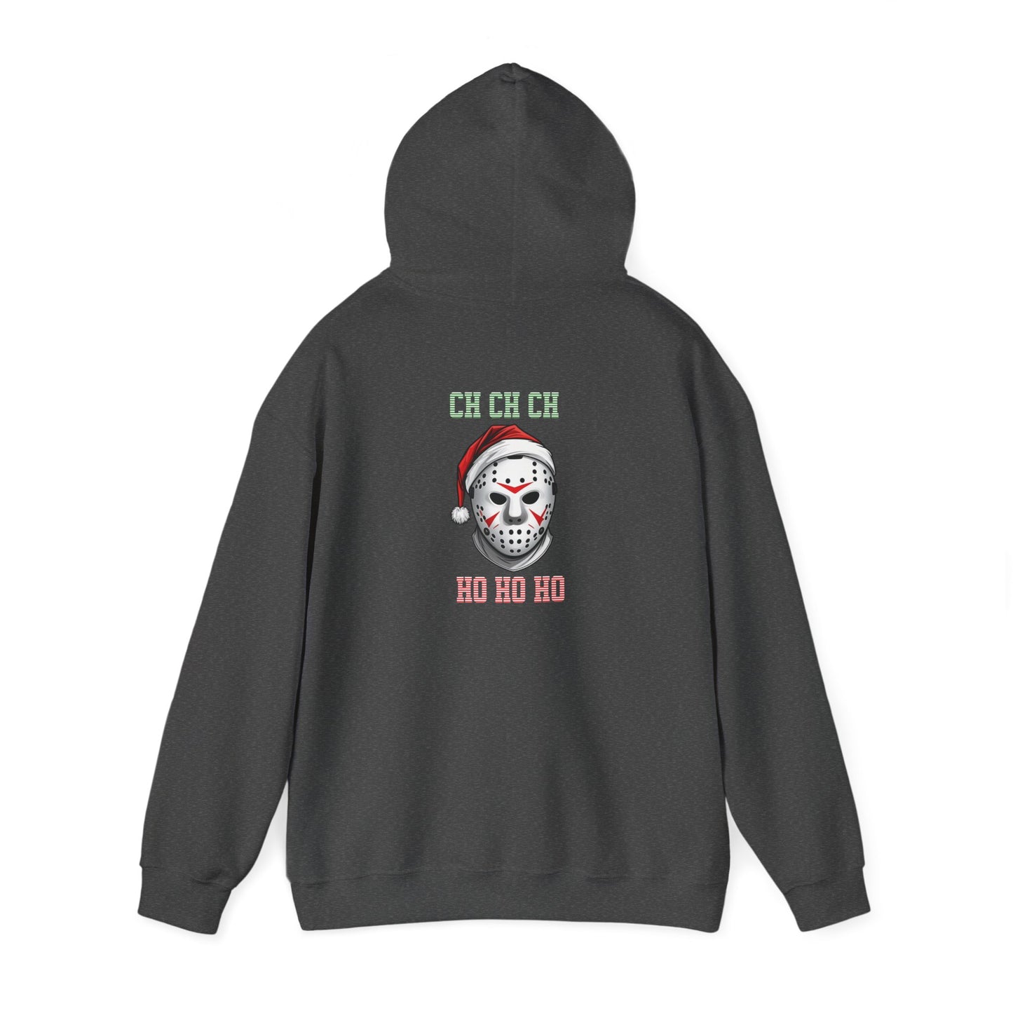 Santa Jason Voorhees Holiday Hoodie Horror Fun