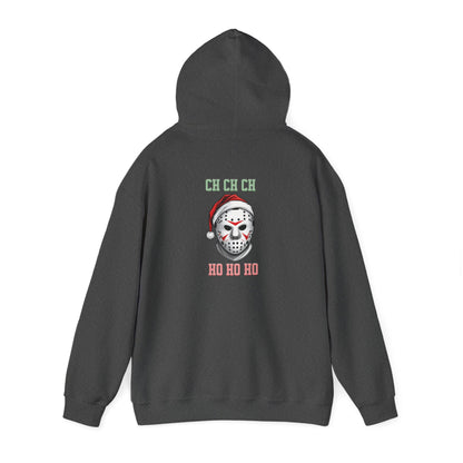 Santa Jason Voorhees Holiday Hoodie Horror Fun