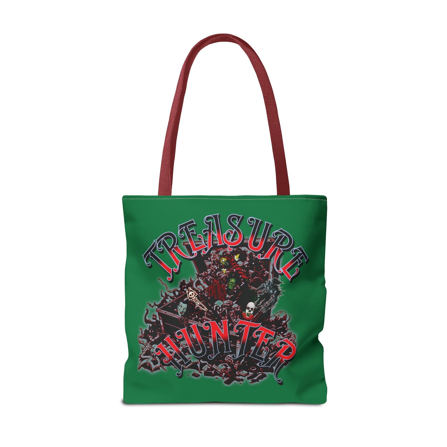 Treasure Hunter Monster Collector Horror Tote Bag (AOP) Collector Fun Convention