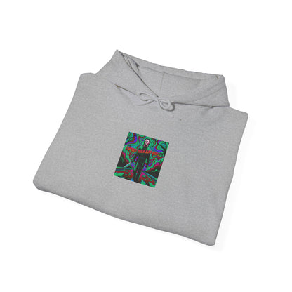 Psychedelic Road Trip Michael Hoodie – "Would Walk 500 Miles" Graphic Pullover