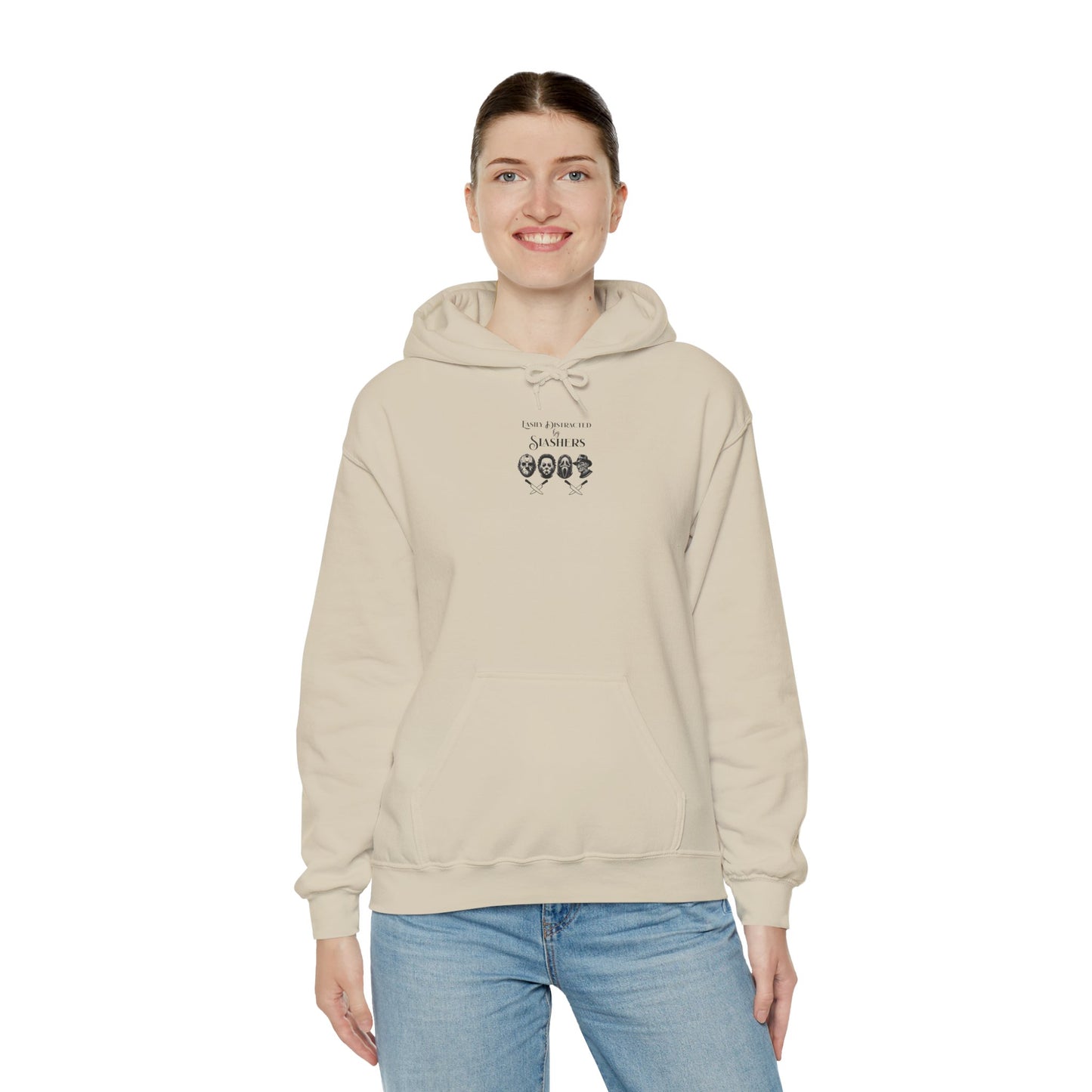 Horror Slasher Hoodie — Classic Masked Killers Graphic Sweatshirt