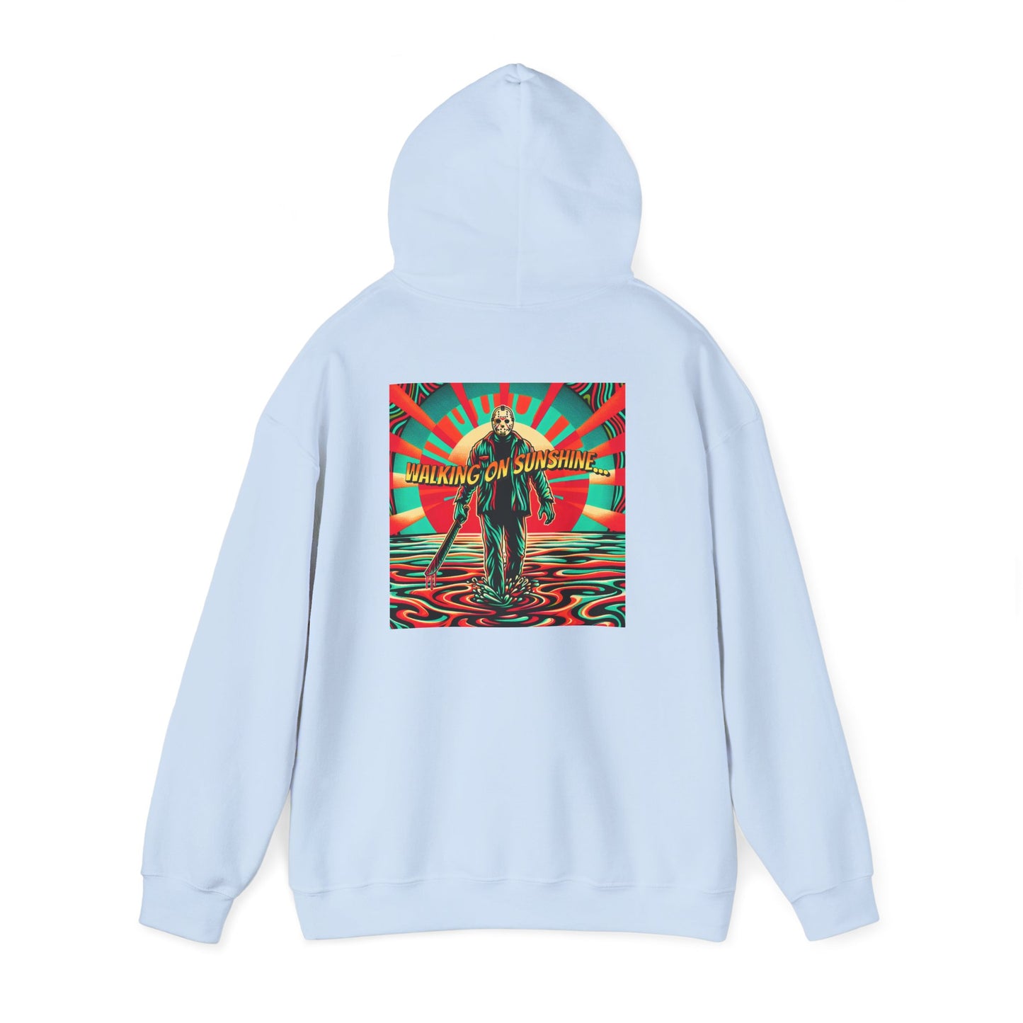 Jason Hoodie - Walking on Sunshine Retro Surfer Graphic Pullover