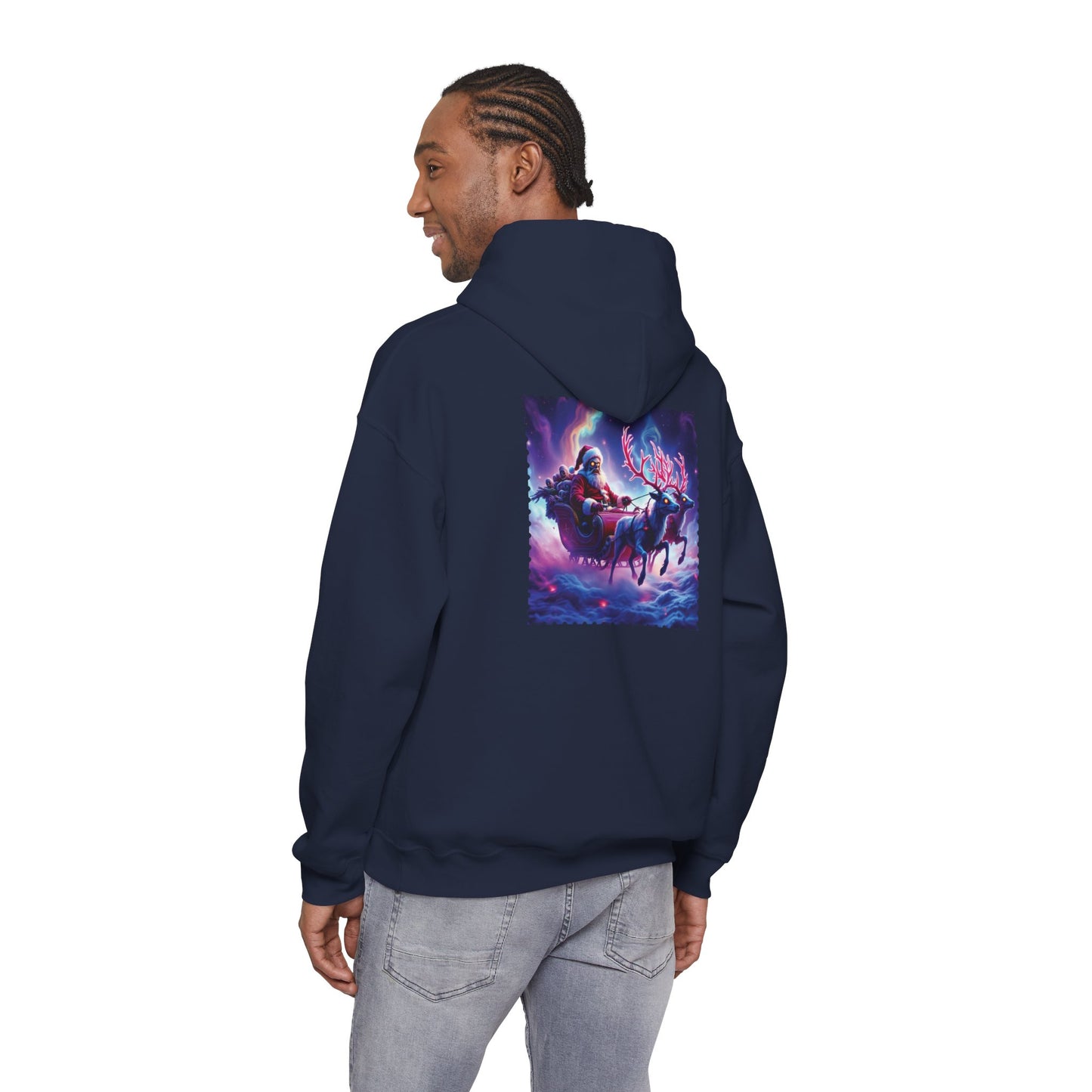 Zombie Claus and The Undead Reindeer Hoodie