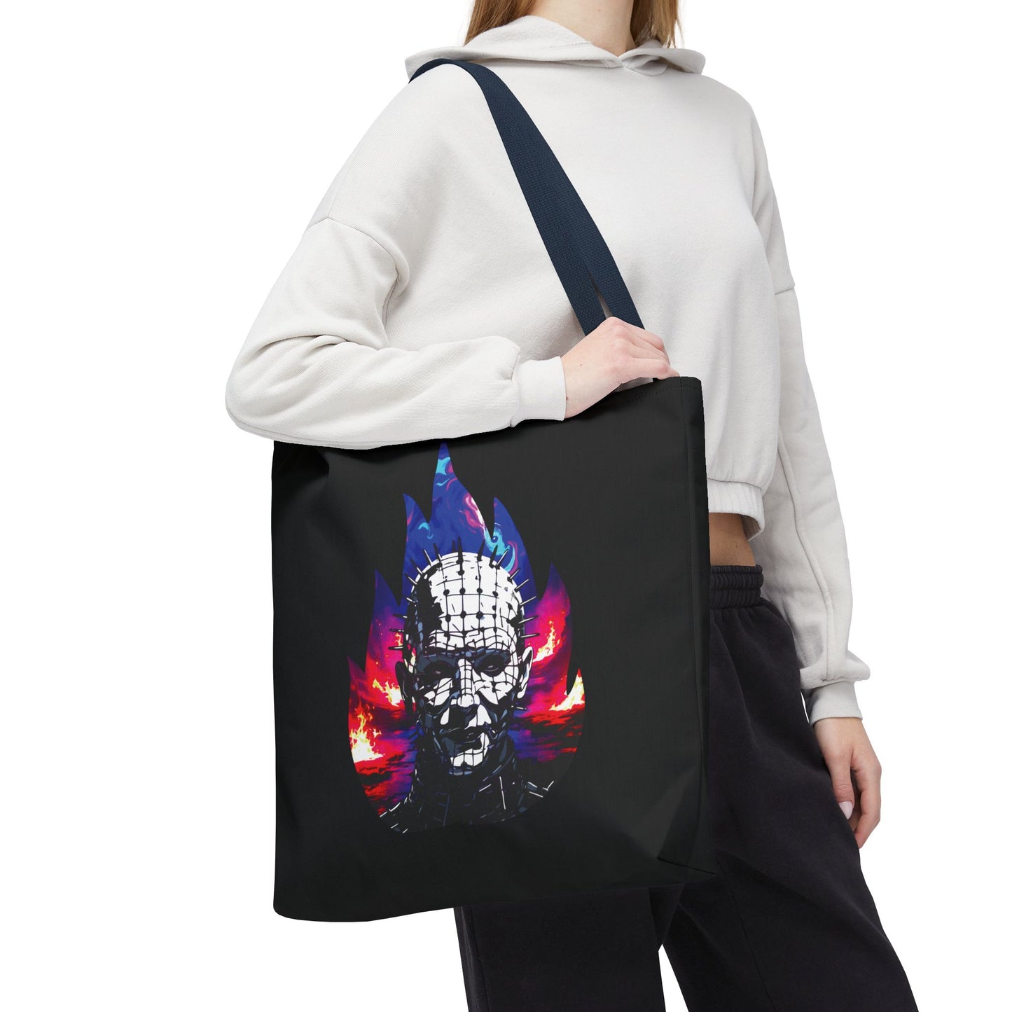 Tote Bag - Welcome To Hell Pinhead, 80's Horror Fun
