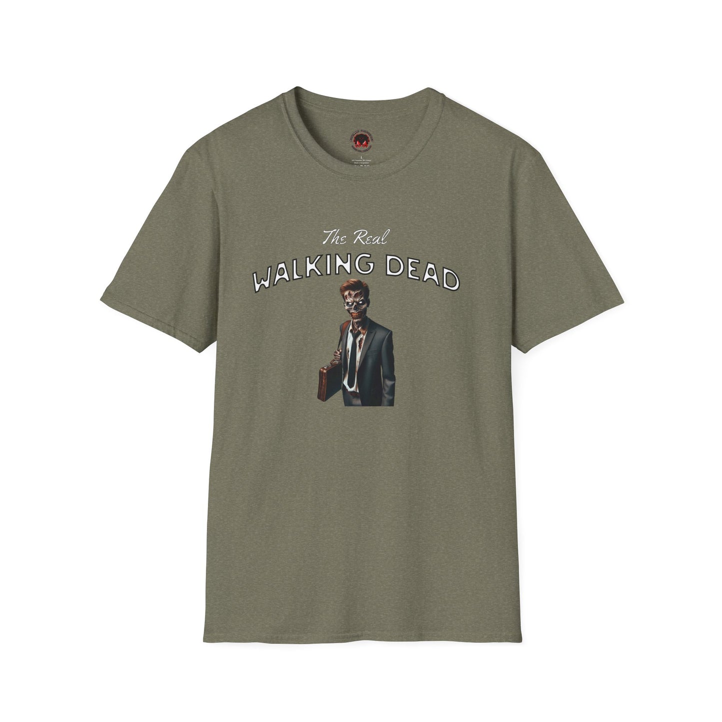 The Real Walking Dead, Corporate World Design Funny Horror Unisex T-Shirt -